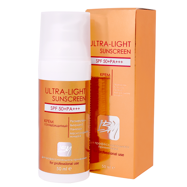 ULTRA - LIGHT SUNSCREEN SPF 50+PA+++ Солнцезащитный крем с антиоксидантым действием 50 мл
