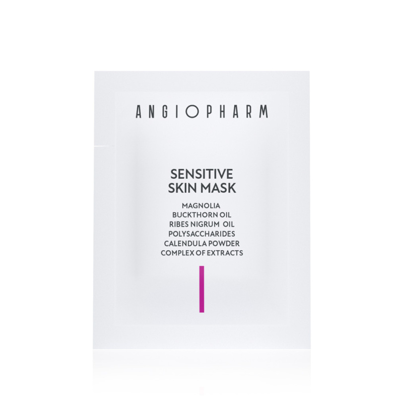 Пробник ANGIOPHARM Восстанавливающая маска для чувствительной кожи 4 мл