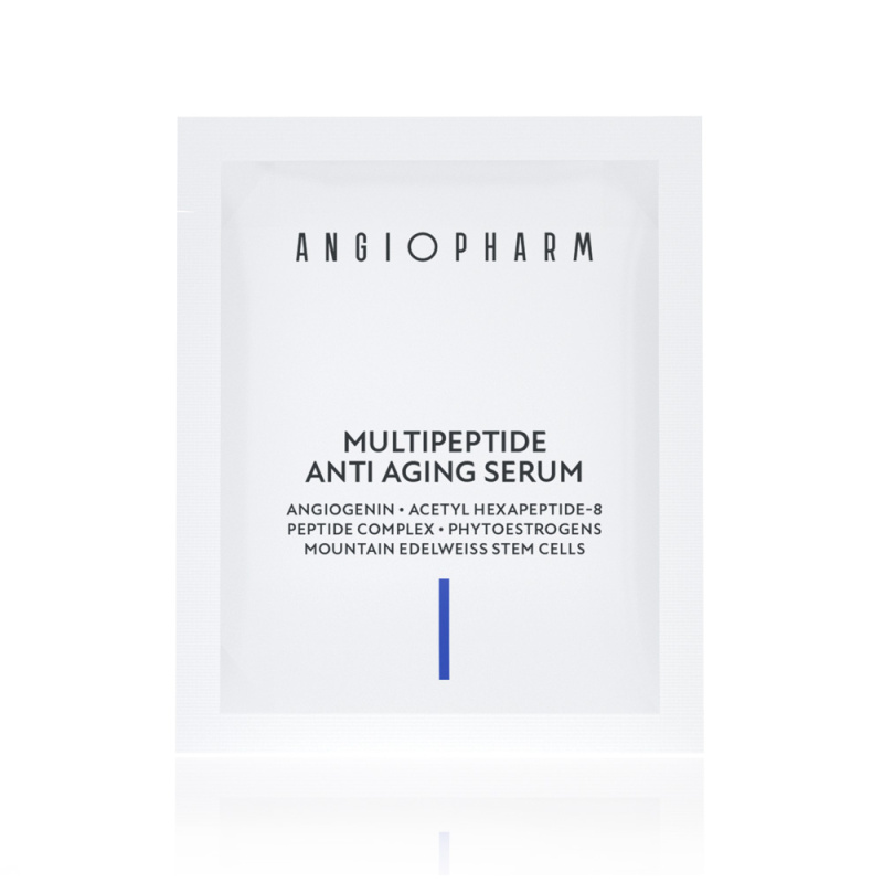 Пробник ANGIOPHARM Мультипептидная омолаживающая сыворотка 3 мл