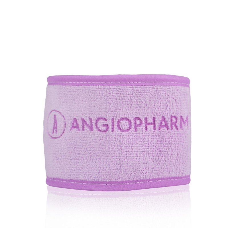 ANGIOPHARM Косметическая повязка на голову сиреневая