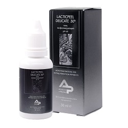 LACTICPEEL DELICATE 30% pH 4.0 Молочный пилинг с пептидом усиливающим эксфолиацию 30 мл