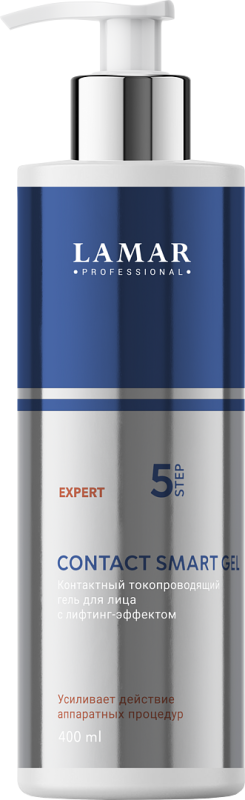 Контактный токопроводящий гель для лица с лифтинг-эффектом CONTACT SMART GEL, 400 мл