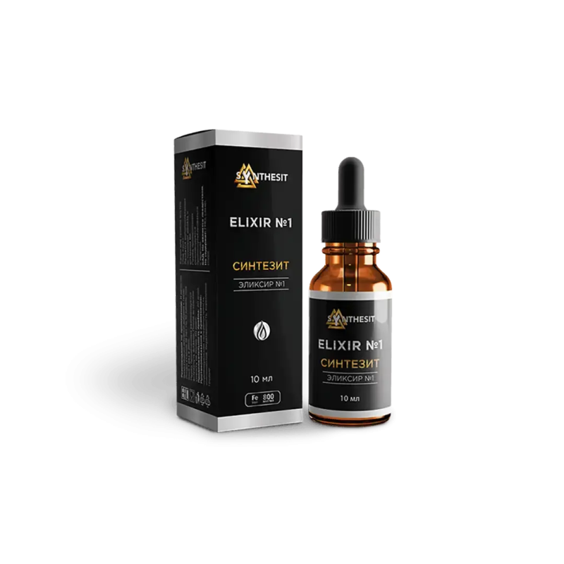 Синтезит Эликсир №1 (БАД) капли 10 мл флакон 20 порций