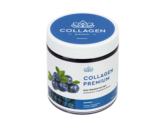 Коллаген пищевой (COLLAGEN-premium) ЧЕРНИКА 0,5 л