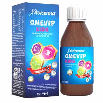 Avicenna ОмеВип Кидс детский сироп 150 мл БАД QR