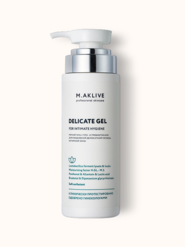 MAKLIFE Деликатный гель для интимной гигиены 200 мл