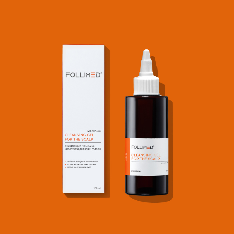 Очищающий гель с AHA-кислотами для кожи головы 150 мл