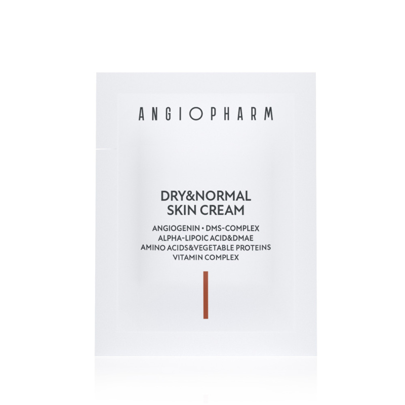 Пробник ANGIOPHARM Крем для сухой и нормальной кожи 3 мл