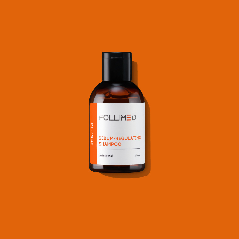 Шампунь себорегулирующий для жирных волос 50 мл