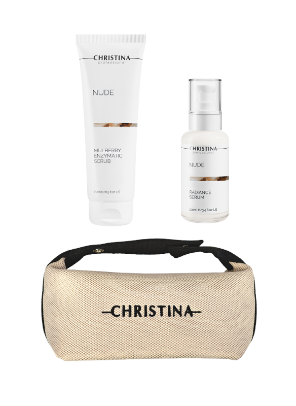 CHRISTINA Набор для обновления и сияния кожи тела
