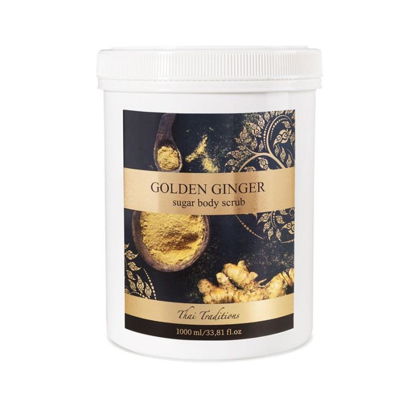 Скраб для тела сахарный Золотой Имбирь 1000 мл