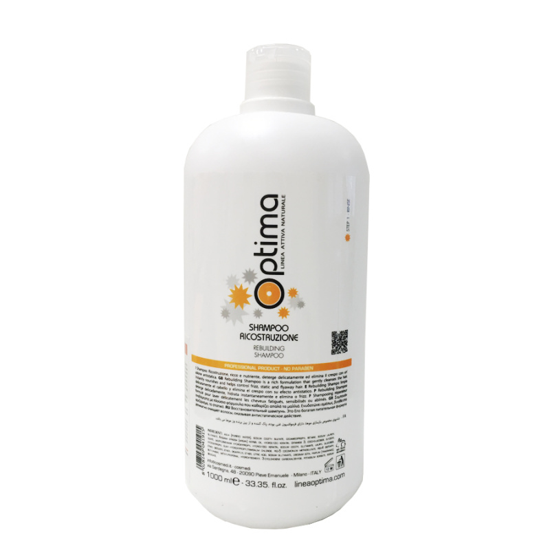 Шампунь восстанавливающий Shampoo Ricostruzione OPTIMA 1000 мл