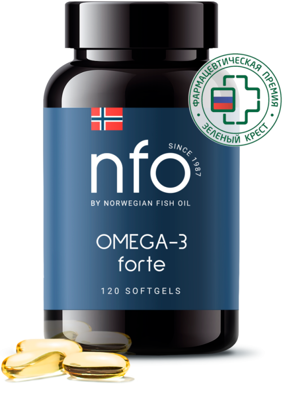 NFO Omega-3 Forte NFO Омега-3 Форте, № 120 QR