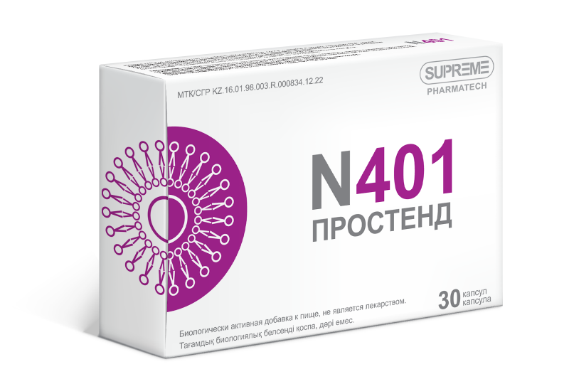 БАД SUPREME PHARMATECH N401 ПРОСТЕНД 30 капсул