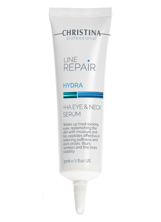 Line Repair Hydra Сыворотка для кожи вокруг глаз и шеи с гиалуроновой кислотой 30 мл