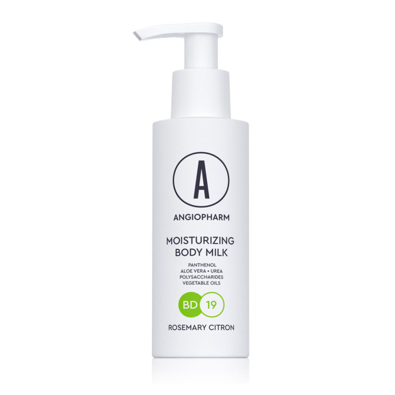 ANGIOPHARM Увлажняющее молочко для тела (розмарин и цитрон) 100 мл