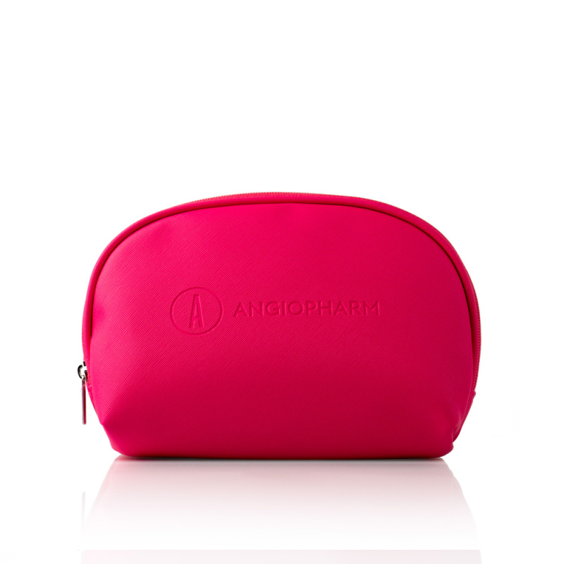 ANGIOPHARM Косметичка средняя, красная фуксия