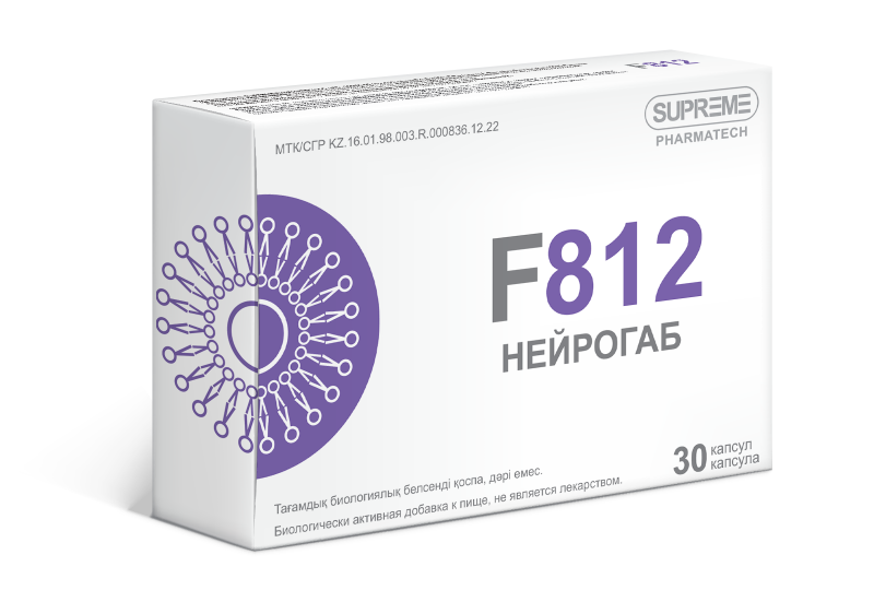 БАД SUPREME PHARMATECH F-812 НЕЙРОГАБ 30 капсул
