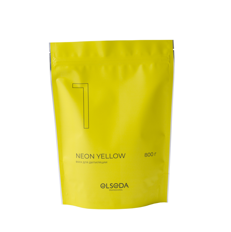 ELSEDA Воск для депиляции Neon Yellow 800 г