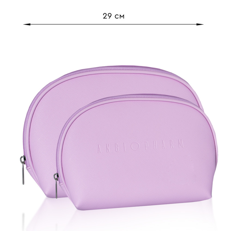 Косметичка большая, лиловая