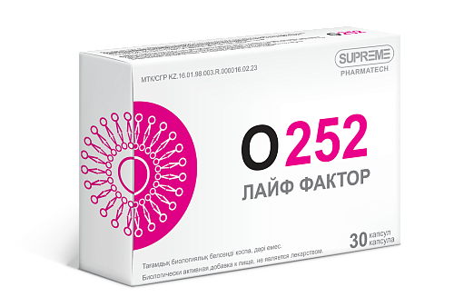БАД SUPREME PHARMATECH ЛИПОСОМАЛЬНЫЙ ЛАЙФ ФАКТОР 500 мг 30 капсул