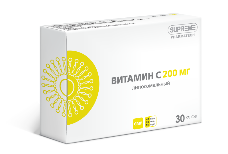 БАД ЛИПОСОМАЛЬНЫЙ ВИТАМИН С №30 200 мг