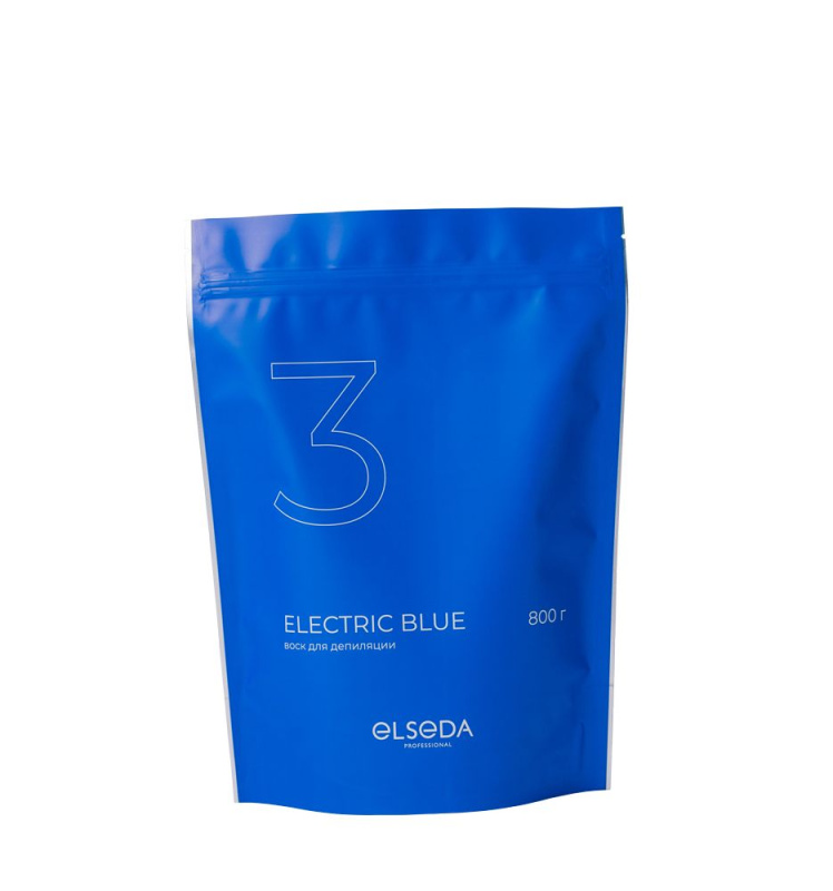 ELSEDA Воск для депиляции Electric blue 800 г