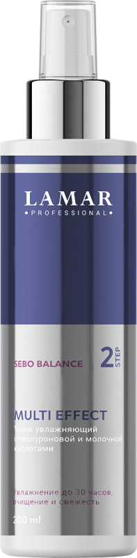 SEBO BALANCE Тоник увлажняющий с гиалуроновой и молочной кислотами 200 мл