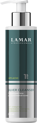 Очищающий гель для проблемной кожи SILVER CLEANSER, 200 мл