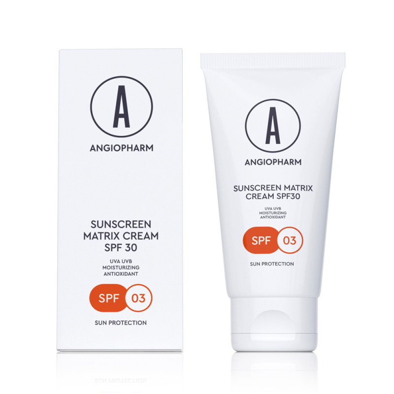 ANGIOPHARM Солнцезащитный крем SPF 30 lll 50 мл