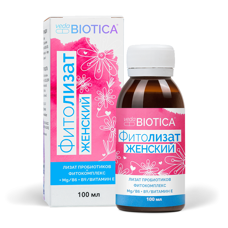 Пищевой концентрат ФитоЛизат Женский 100 мл