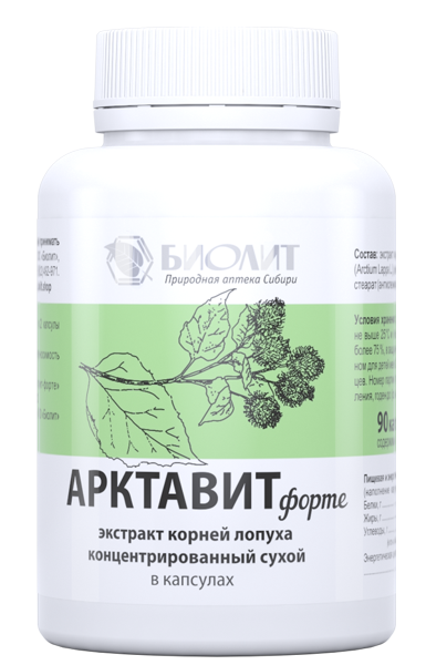 БАД БИОЛИТ Арктавит форте 90 капсул