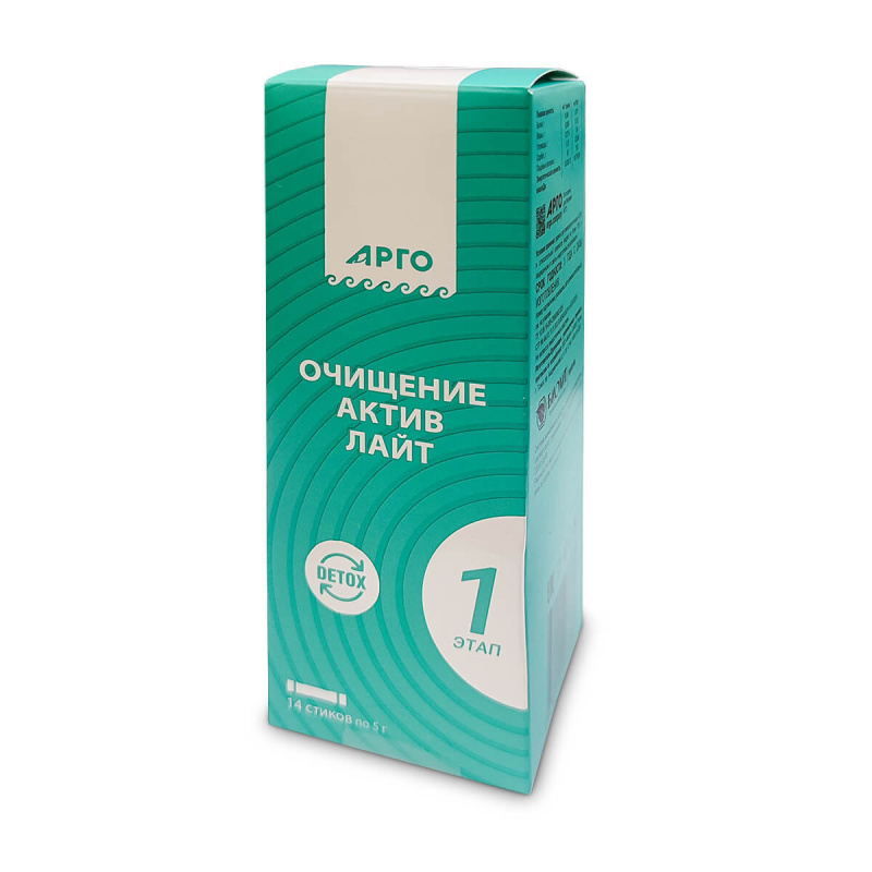 БАД БИОЛИТ Очищение Актив Лайт 1 этап 14 стиков