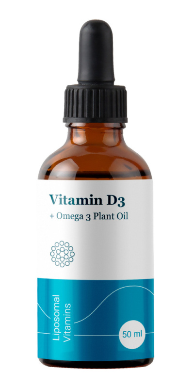 Liposomal Vitamin D3 OMEGA PLANT OIL флакон 50 мл QR