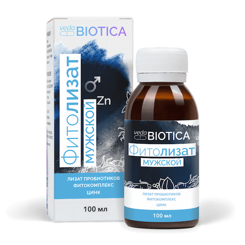 Пищевой концентрат ФитоЛизат Мужской 100 мл