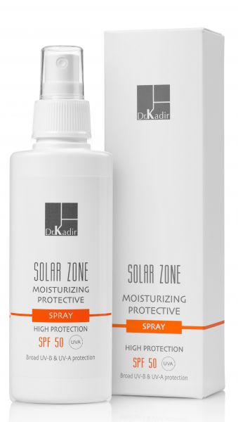 Solar Zone Защитный Увлажняющий спрей SPF 50 125 мл