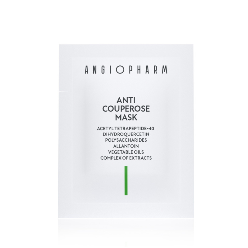 Пробник ANGIOPHARM Успокаивающая антикуперозная маска 4 мл