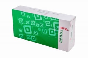 Салфетки бумажные 2-слойные вытяжные 1-Touch 100шт уп