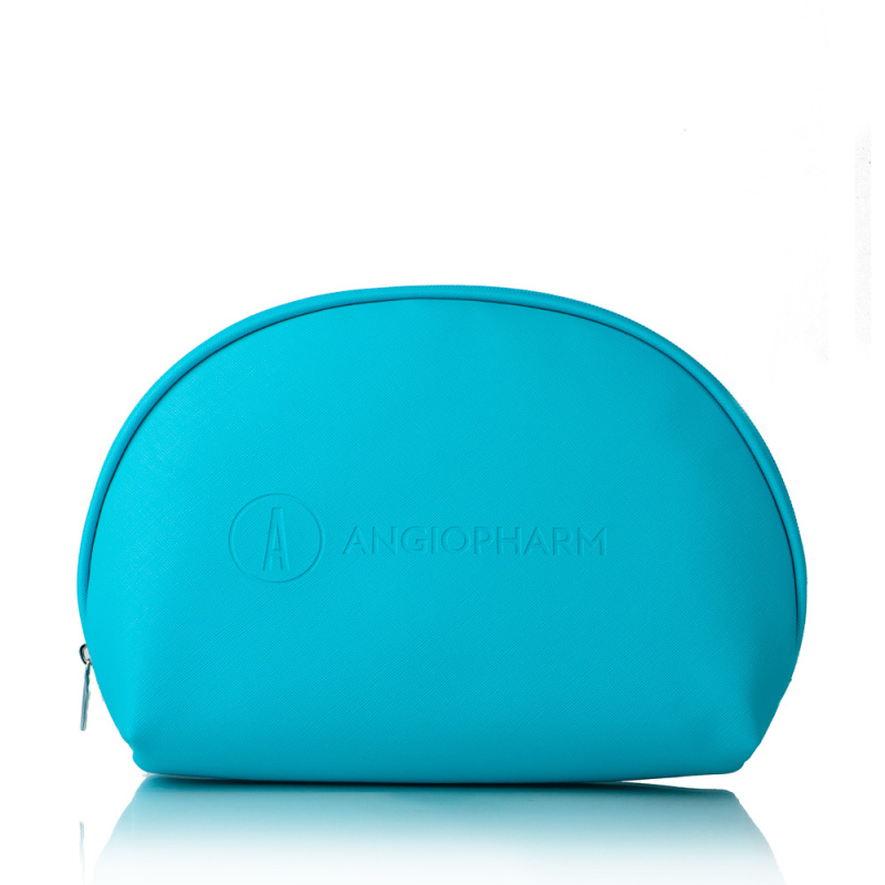 ANGIOPHARM Косметичка большая, бирюзовая