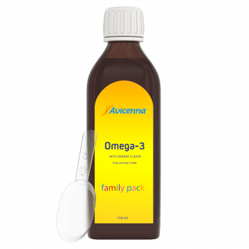 AVICENNA рыбий жир со вкусом апельсина