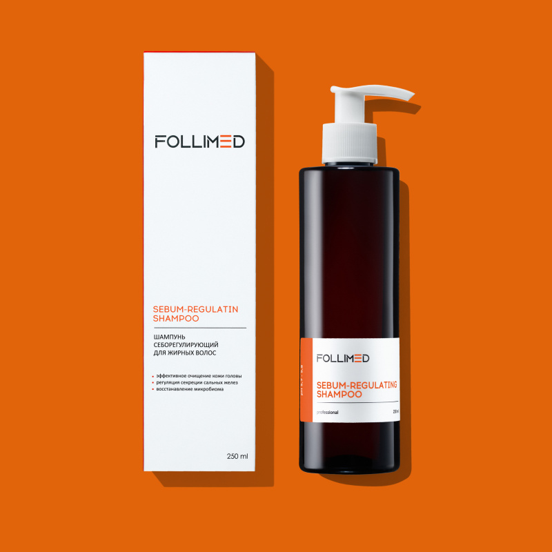 Шампунь себорегулирующий для жирных волос 250 мл