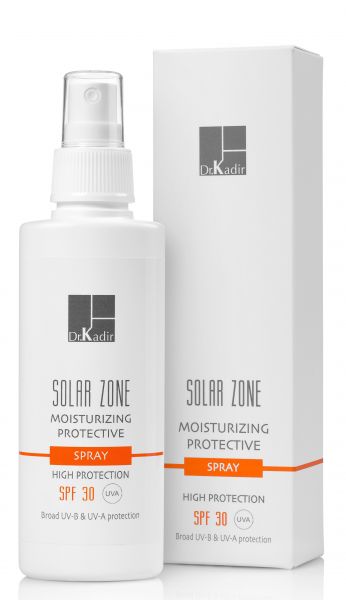 Solar Zone - Защитный Увлажняющий спрей SPF 30 125 мл