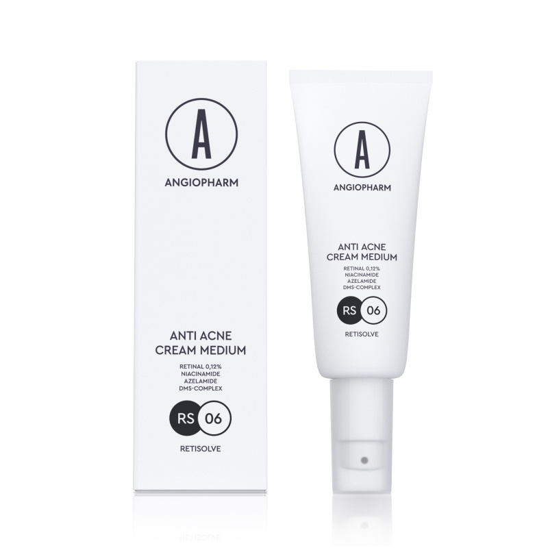 ANGIOPHARM Крем для проблемной кожи с ретиналем MEDIUM 50 мл