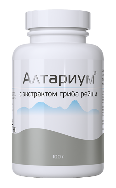 Алтариум (Рейши-кан) 100гр 60 шт кор ПИЩА