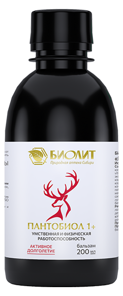 БИОЛИТ Пантобиол - 1 бальзам ягодный 200 мл
