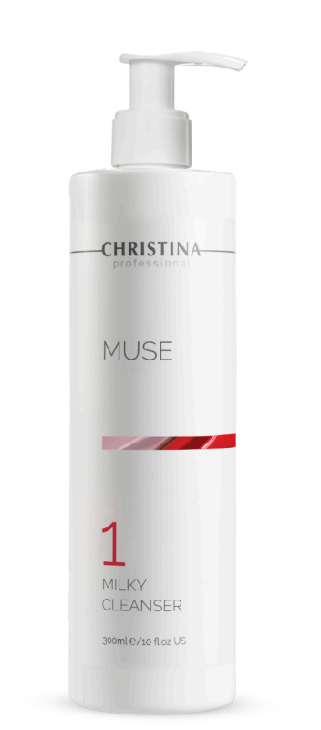 Muse 1 Очищающее молочко с экстрактом розы (шаг 1) 300 мл