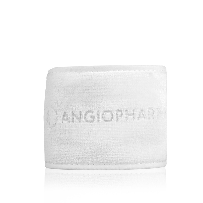 ANGIOPHARM Косметическая повязка на голову белая