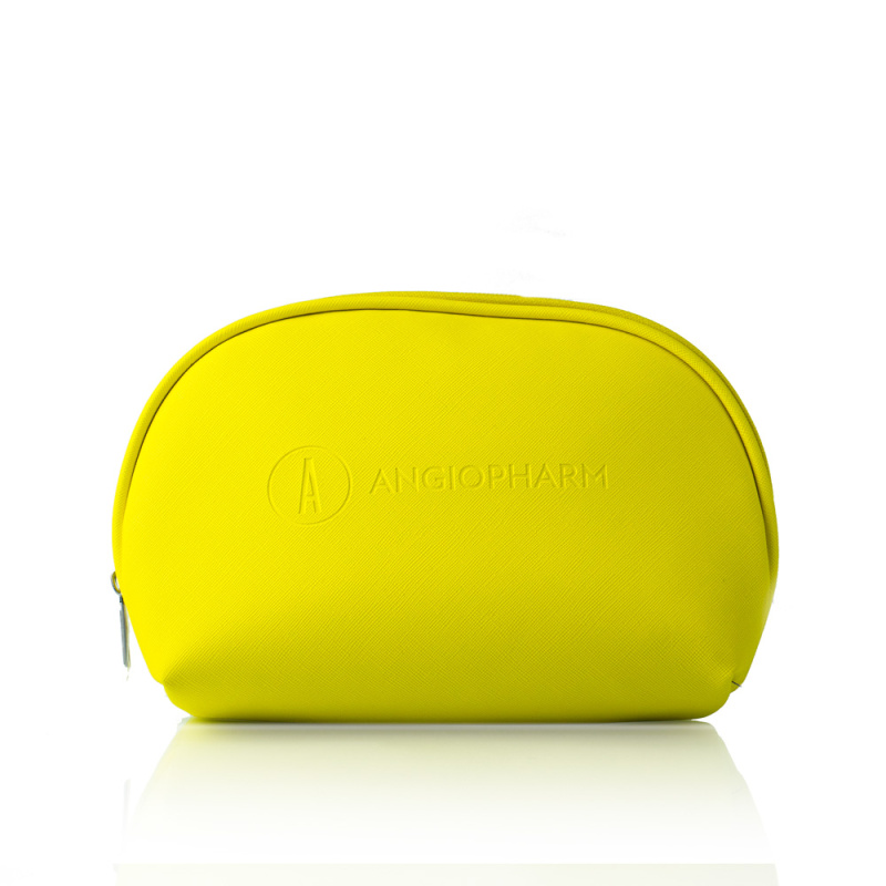 ANGIOPHARM Косметичка средняя, солнечно-желтая