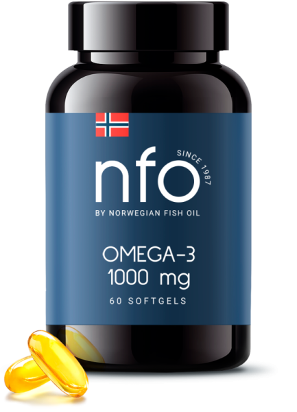 NFO Omega-3 1000 mg NFO Омега-3 1000 мг, №60