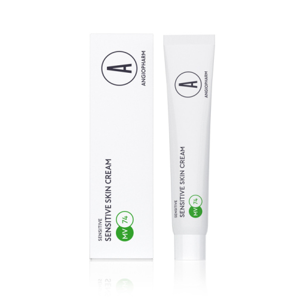 ANGIOPHARM Миниатюра Крем для чувствительной кожи новый состав 7 мл